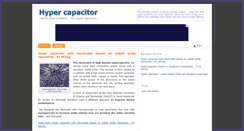 Desktop Screenshot of hyper-capacitor.com